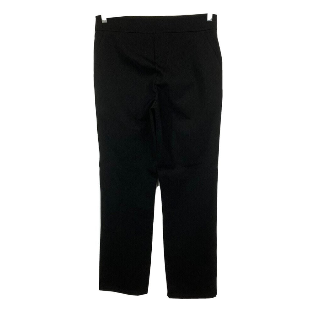 Black Super Ponte Slim Pants Stretch Pull On 8, Linea by Louis Dell'Olio